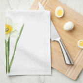 水仙の花 キッチンタオル (四つ折り)