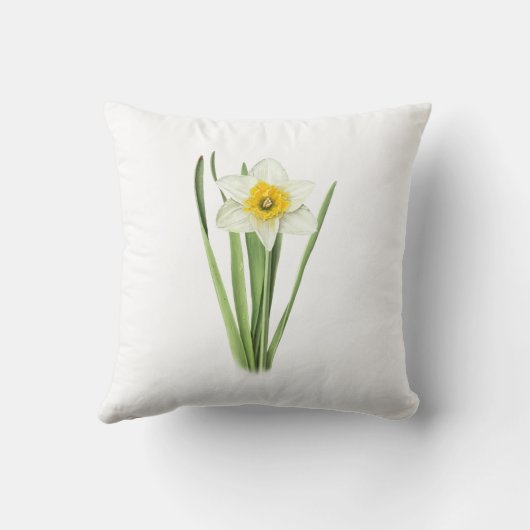 水仙の花 クッション (裏面)