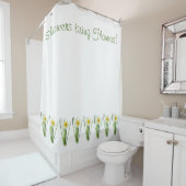 水仙の花 シャワーカーテン (インサイチュ)