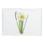 水仙の花 枕カバー (裏面-左)