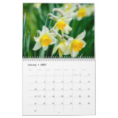 水仙の花 2027年カレンダー カレンダー (1月 2027)
