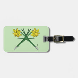 水仙は交差 ラゲッジタグ