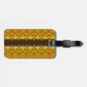 水仙イカット14 ラゲッジタグ (裏面横)