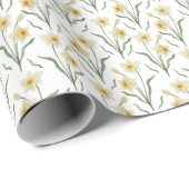 水仙ラッピング紙 ラッピングペーパー (ロールコーナー)