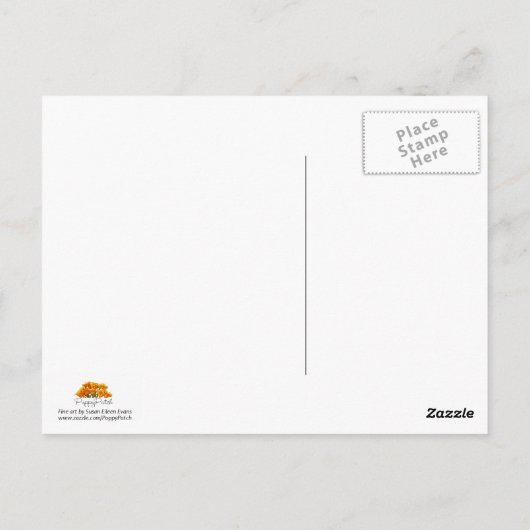 水仙春 ポストカード (裏面)