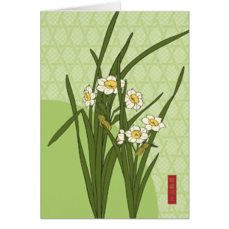 水仙開花