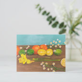 水仙 インビテーションポストカード (スタンド正面)