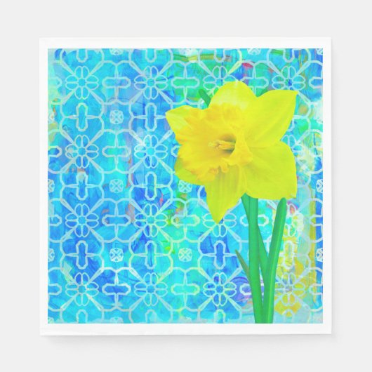 水仙 スタンダードランチョンナプキン (正面)