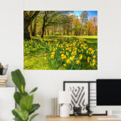 水仙 ポスター (ホームオフィス)