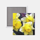 水仙 マグネット (正面/裏面)