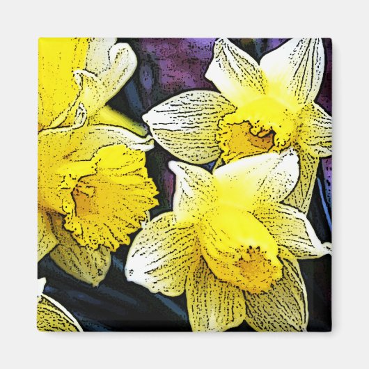 水仙 マグネット (正面)