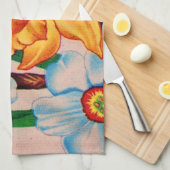 水仙（疝）痛 キッチンタオル (四つ折り)