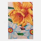 水仙（疝）痛 キッチンタオル (縦)