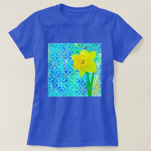 水仙 Tシャツ (デザイン正面)