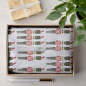 水伝統的色くるみ割りクリスマスプレゼント 薄葉紙 (ギフト)