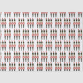 水伝統的色くるみ割りクリスマスプレゼント 薄葉紙 (正面)