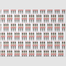 水伝統的色くるみ割りクリスマスプレゼント 薄葉紙