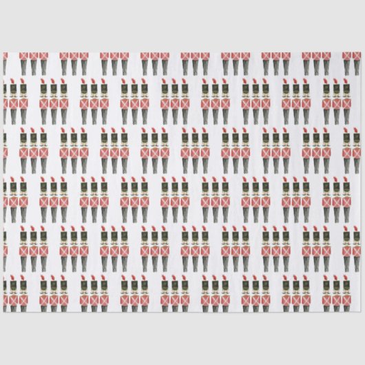 水伝統的色くるみ割りクリスマスプレゼント 薄葉紙 (正面)