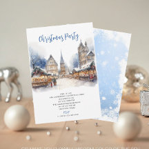 水伝統的色の冬メリークリスマス