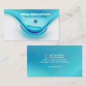 水低下の名刺 名刺 (正面/裏面)