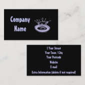 水低下 名刺 (正面/裏面)