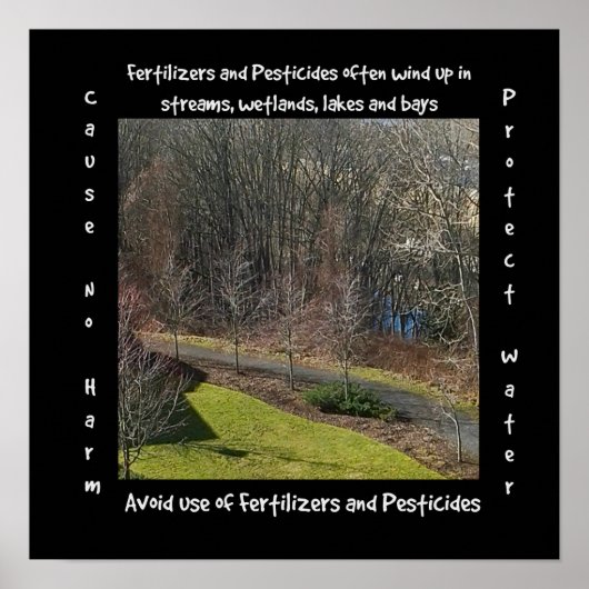 水保護と自然 ポスター (正面)