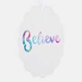 水信じ色タイポグラフィアート オーナメントカード (右)