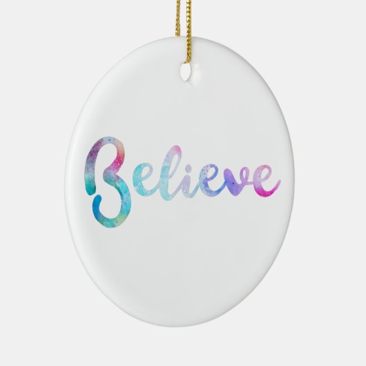 水信じ色タイポグラフィアート セラミックオーナメント (右)