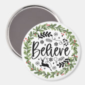 水信じ色リース マグネット (正面/裏面)