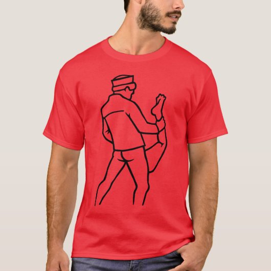 水兵さんへのギフト Tシャツ (正面)