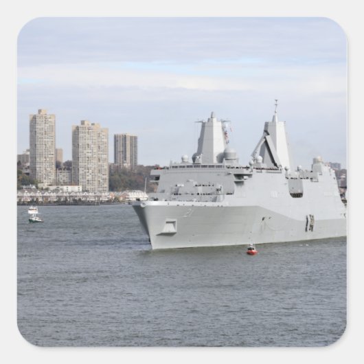 水兵は線路を渡る スクエアシール (正面)