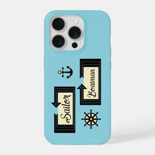 水兵 iPhoneケース (裏面)