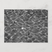 水写真はがき上の光反射 ポストカード (正面)