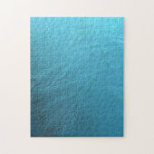 水凍ってい氷ブルーフロストシック冬メタリック ジグソーパズル (縦)