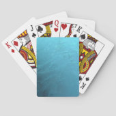 水凍ってい氷ブルーフロストシック冬メタリック トランプ (裏面)