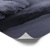 水凍ってい秋 ポスター (角)