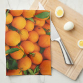 水分が多いオレンジの箱 キッチンタオル (四つ折り)