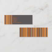 水分が多いオレンジ • Profilecard スキニー名刺 (正面/裏面)