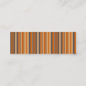 水分が多いオレンジ • Profilecard スキニー名刺 (裏面)