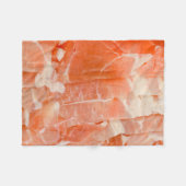 水分が多いポーク肉切れの覆いの質 フリースブランケット (正面(横))