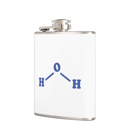 水分子化学式 フラスク (左)