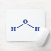水分子化学式 マウスパッド (マウス)