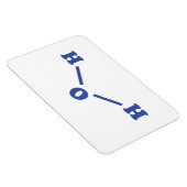 水分子化学式 マグネット (右側)