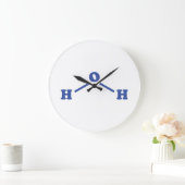 水分子化学式 ラージ壁時計 (ホーム)