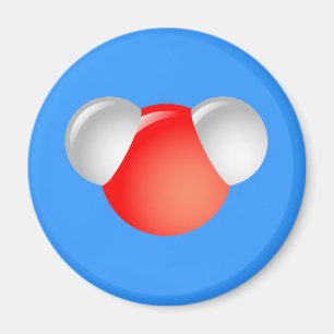 水分子H2O マグネット