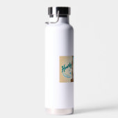 水分補給のモチベーション：時間毎トラッカーウォーターボトル ウォーターボトル (右面)