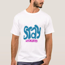 水分補給を忘れずに Tシャツ