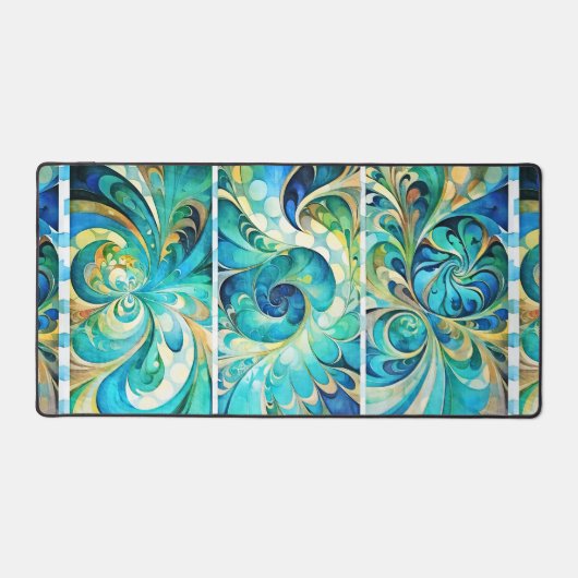 水分補給を続ける デスクマット (正面)