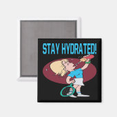 水分補給を続ける マグネット (正面/裏面)