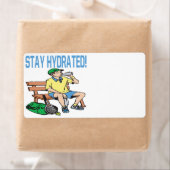 水分補給を続ける ラベル (インサイチュ)